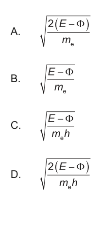 Combined visual options panel for Q34 (A-D).